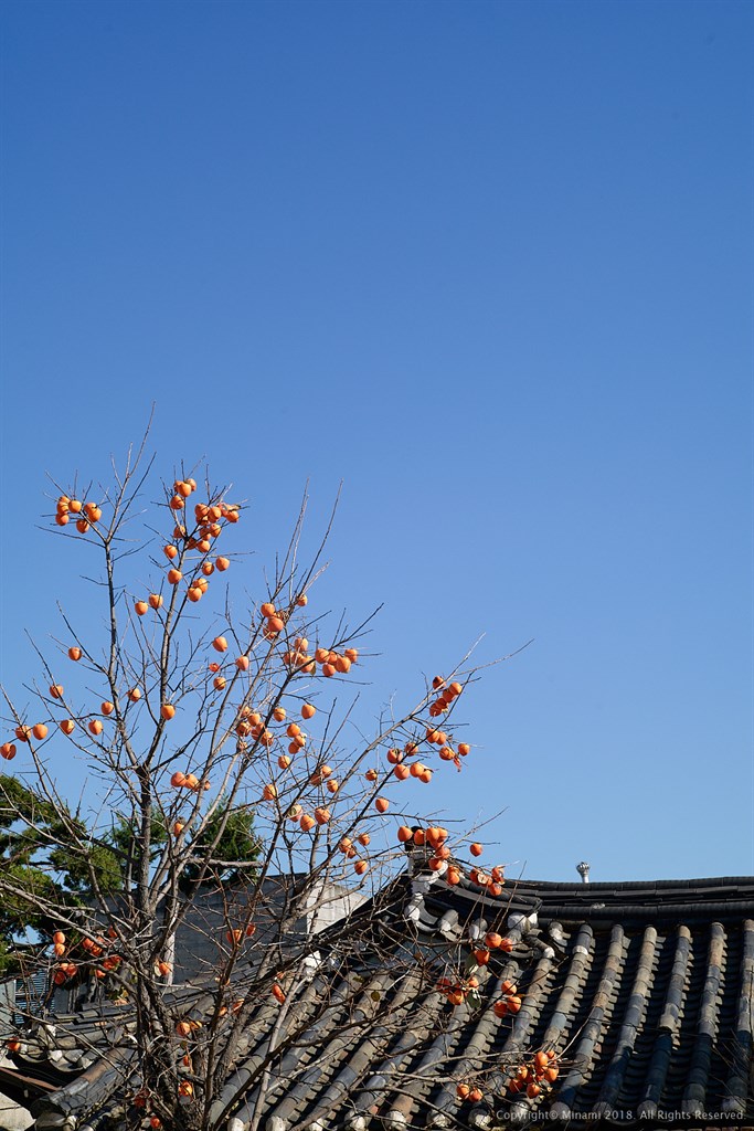 Fall sky in Seoul