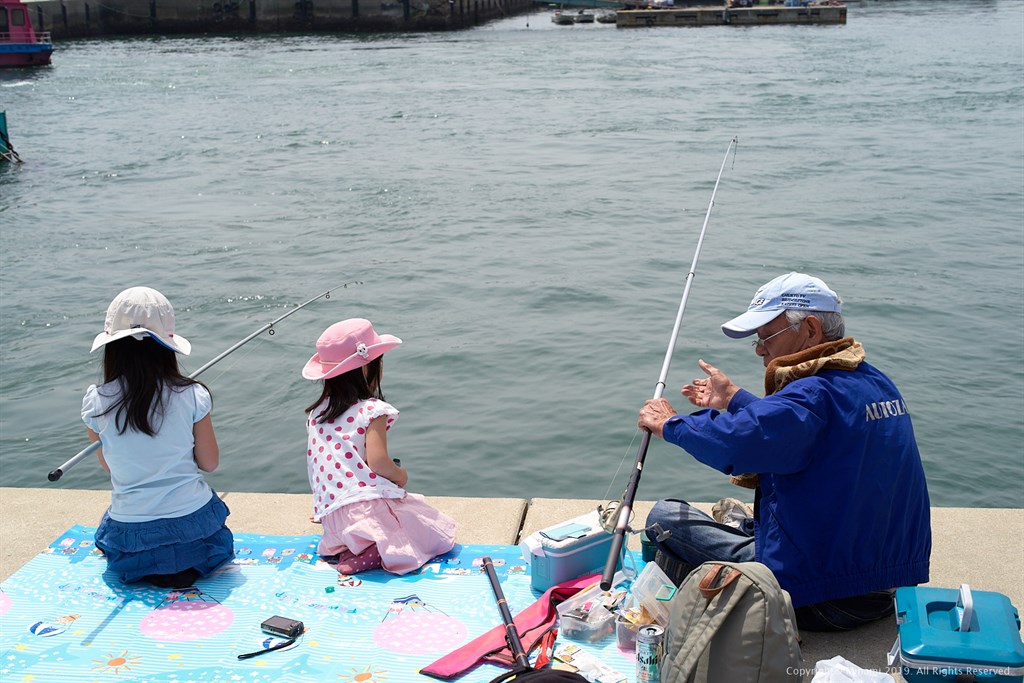 じいちゃんとの釣り